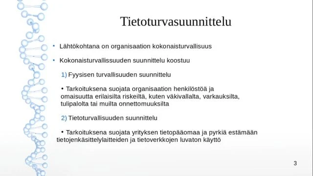 TietoturvanOsaalueet